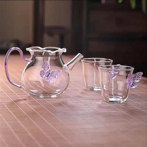 Butterfly Teapot Set