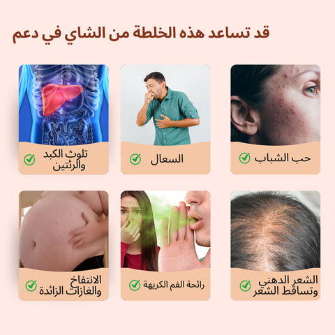 شاي إزالة سموم الكبد