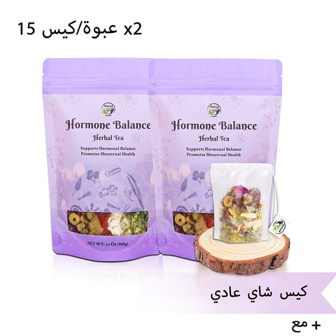شاي الأعشاب لموازنة الهرمونات