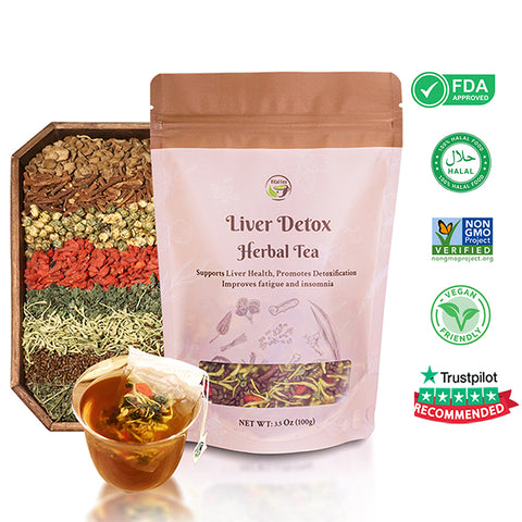 شاي إزالة سموم الكبد