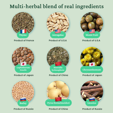 شاي إزالة السموم من الرئة