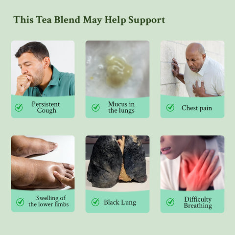 شاي إزالة السموم من الرئة